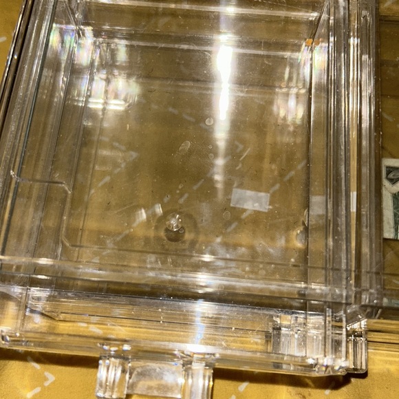 Ikee Design Clear Cosmetic Storage Organizer,/Acrylic/Lucite - Picture 2 of 10